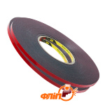 3M 80318 PT 1100 6мм х 20м, пеноакриловая двусторонняя клеющая лента